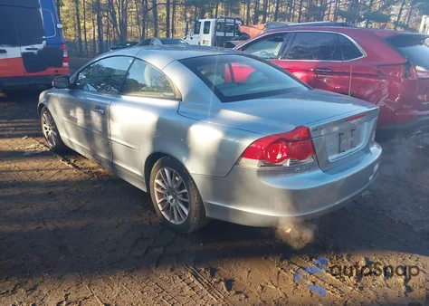 2008 Volvo C70 T5/T5 M z USA, uszkodzony, nr VIN YV1MC67268J040800